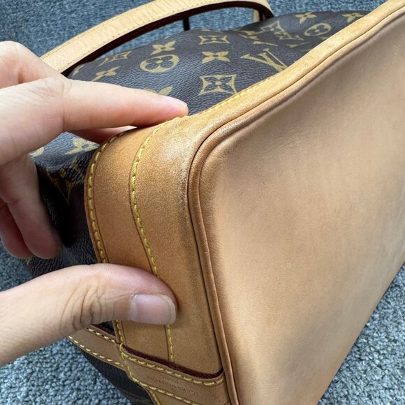 LOUIS VUITTON MONOGRAM PETIT NOE DRAWSTRING BAG 835-092225 - Picture 11 of 12